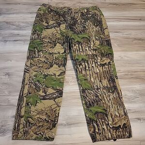 Wall Camo Pants Men 2XL Realtree Hunting Outdoor Y2K Jeans Vintage‎ Made In USA